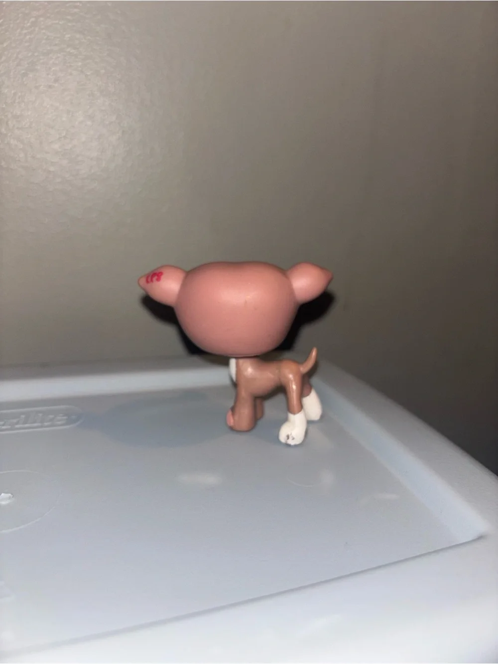 Littlest Pet Shop #1585 Greyhound Dog
